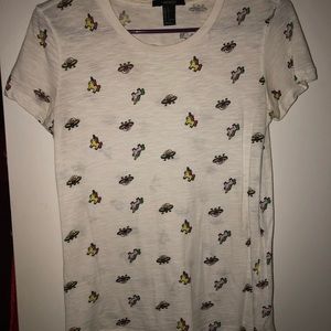 Forever 21 Pixeled Unicorn/UFO Tshirt